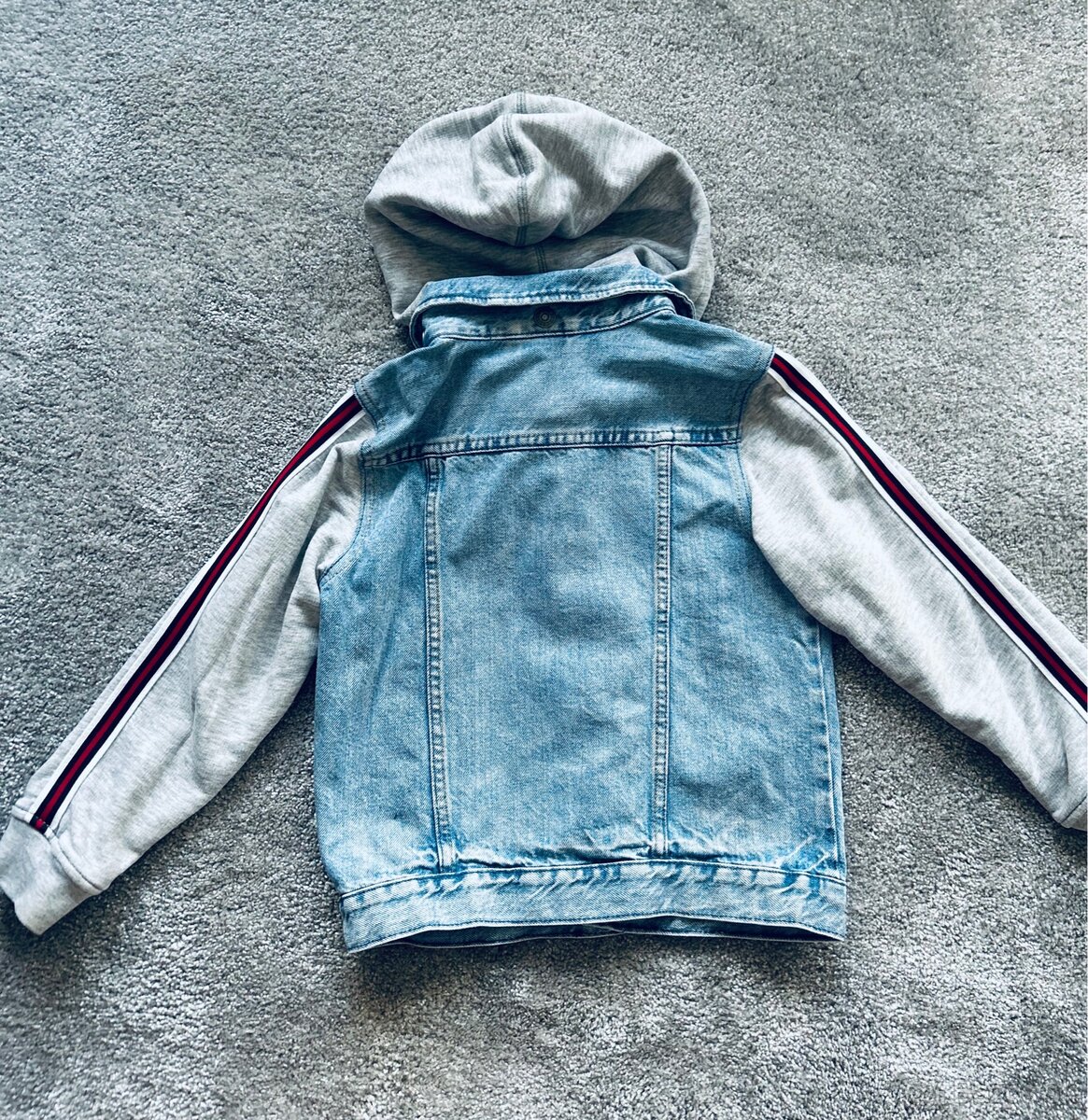 H&M riflova mikina 122cm - 2