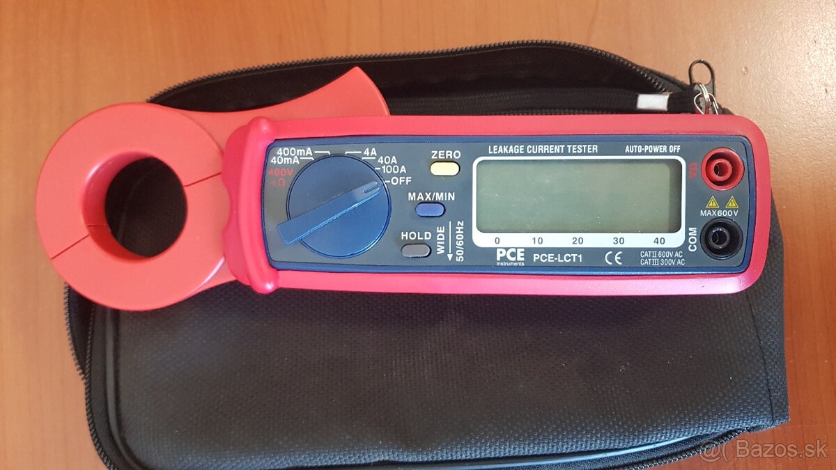 Kliešťový ampérmeter PCE-LCT1 - 2