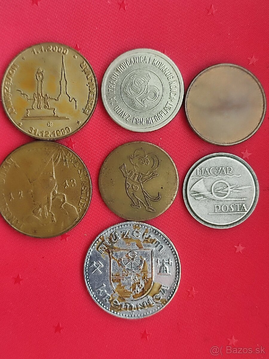 medaily a žetóny - 2