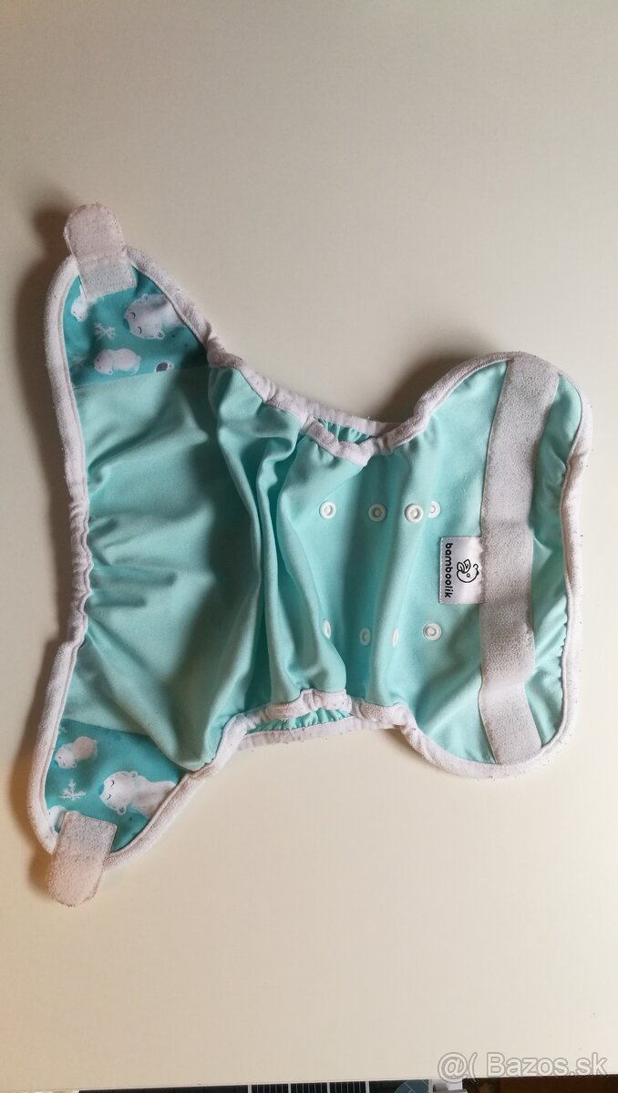 Sada: látkové plienky a vrchné nohavičky zn. Bamboolik - 2