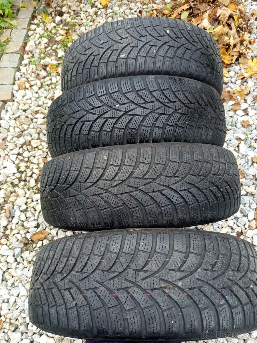 Pneumatiky Toyota zimné + Alu disky elektróny 195/65 R 15 - 2