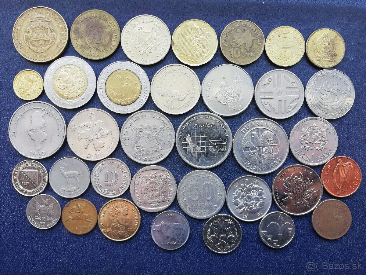 mince sveta 35 štátov č.10 - 2