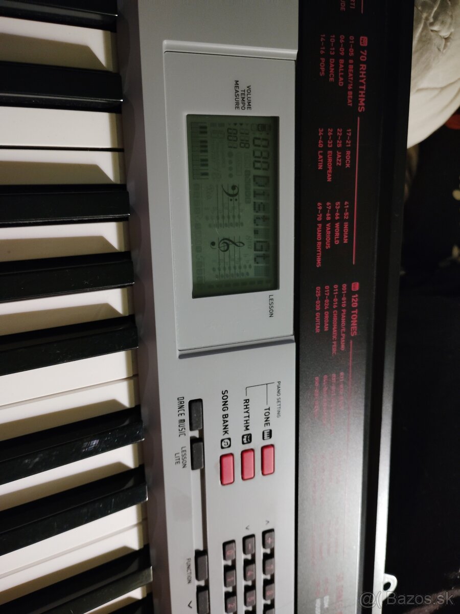 Predám klavír CASIO CTK-1500 - 2