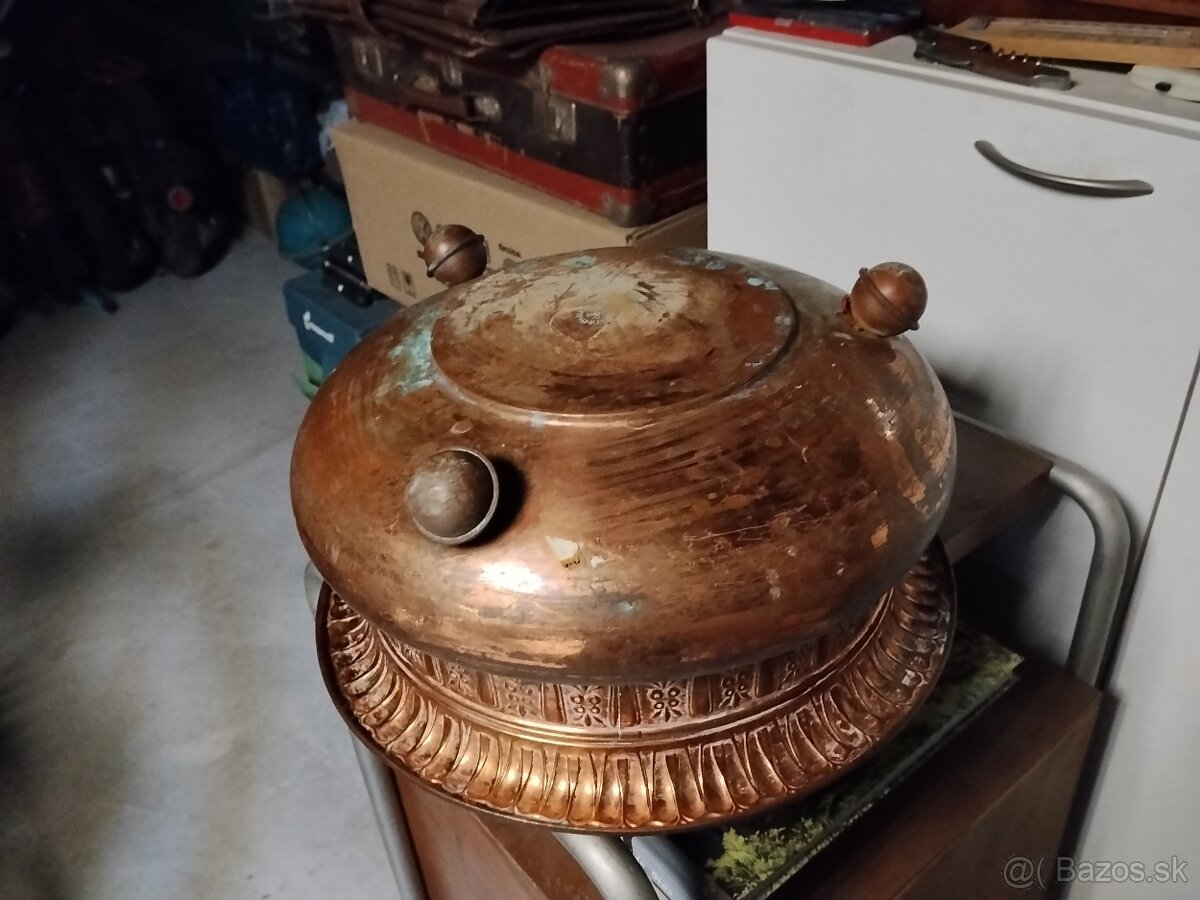 Starožitné medené nádoby - 2