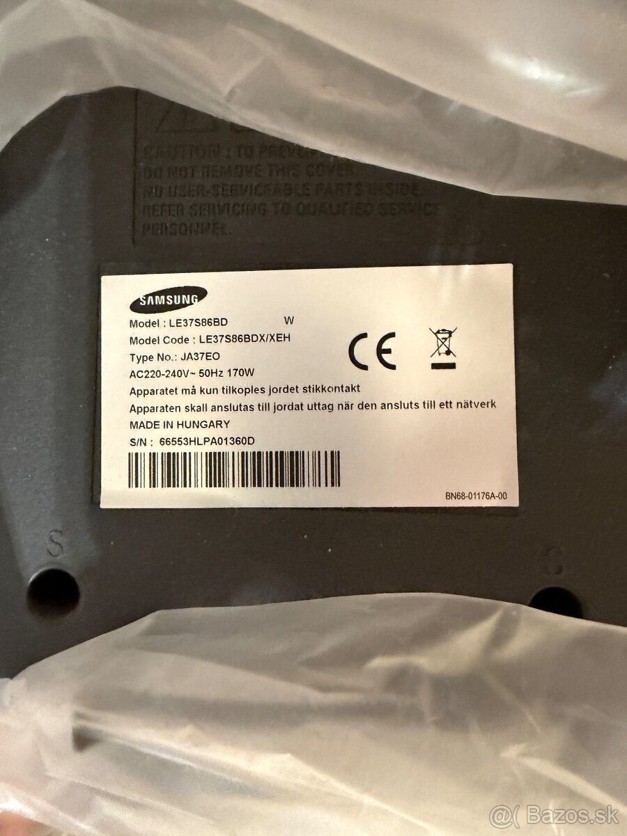 Samsung LE32S62BX – 32” LCD TV - 2