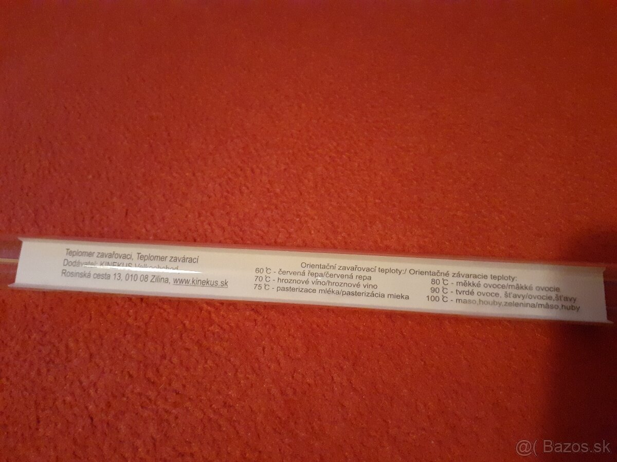 Teplomer na zaváranie - 2