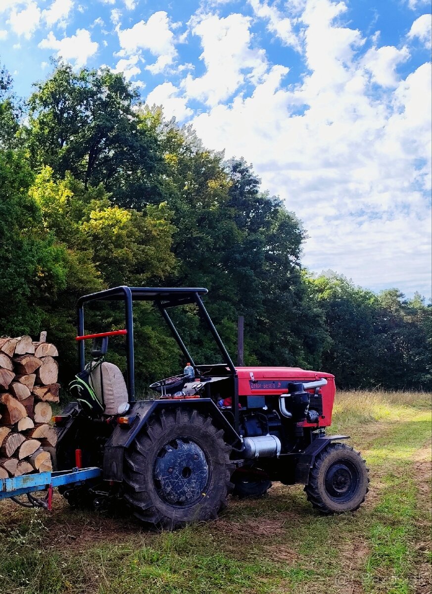 Predám malotraktor domácej výroby 4x4 - 2