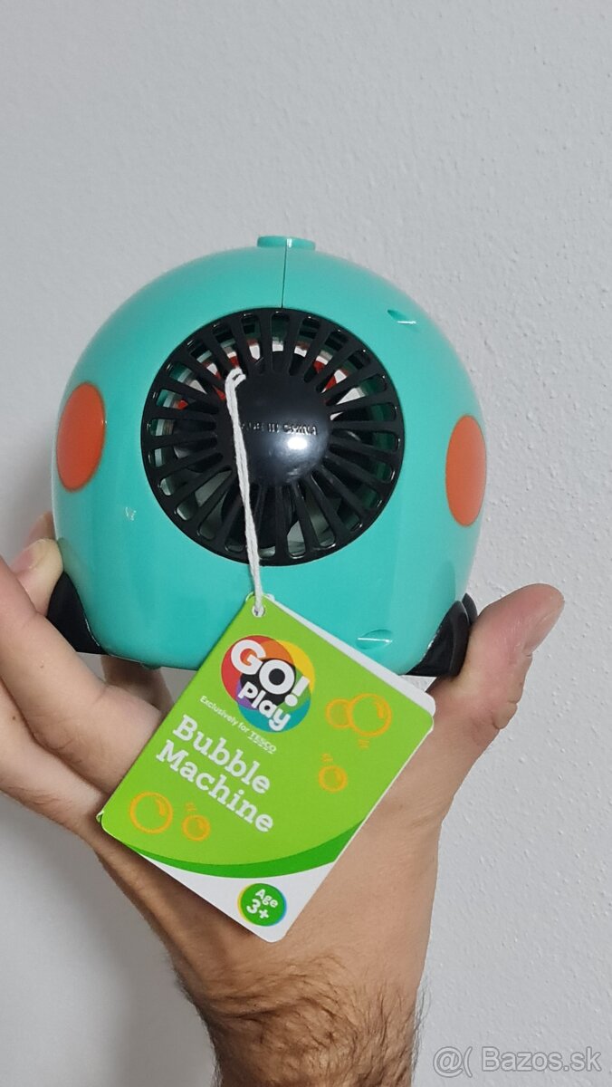 Výrobnik bublin, bublifuk na baterky-lienka - 2