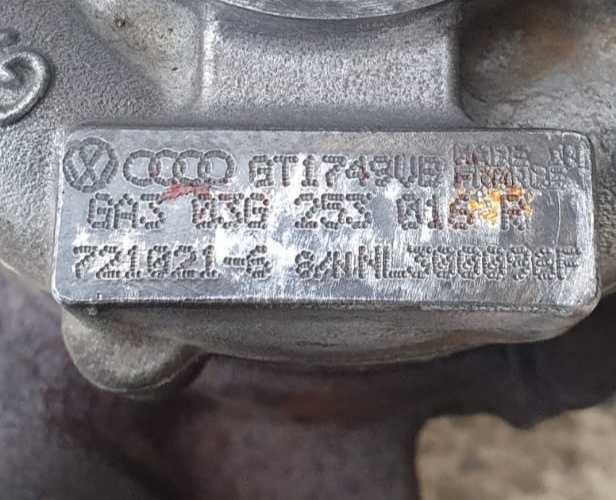 Turbo 1.9tdi 110kw ARL 1749vb - 2