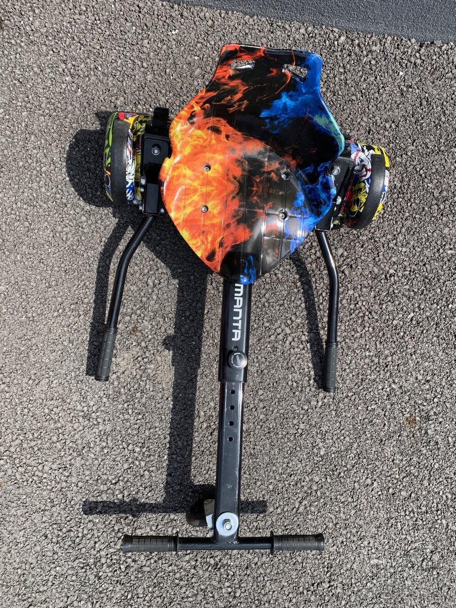 Hoverboard s vozíčkom - 2