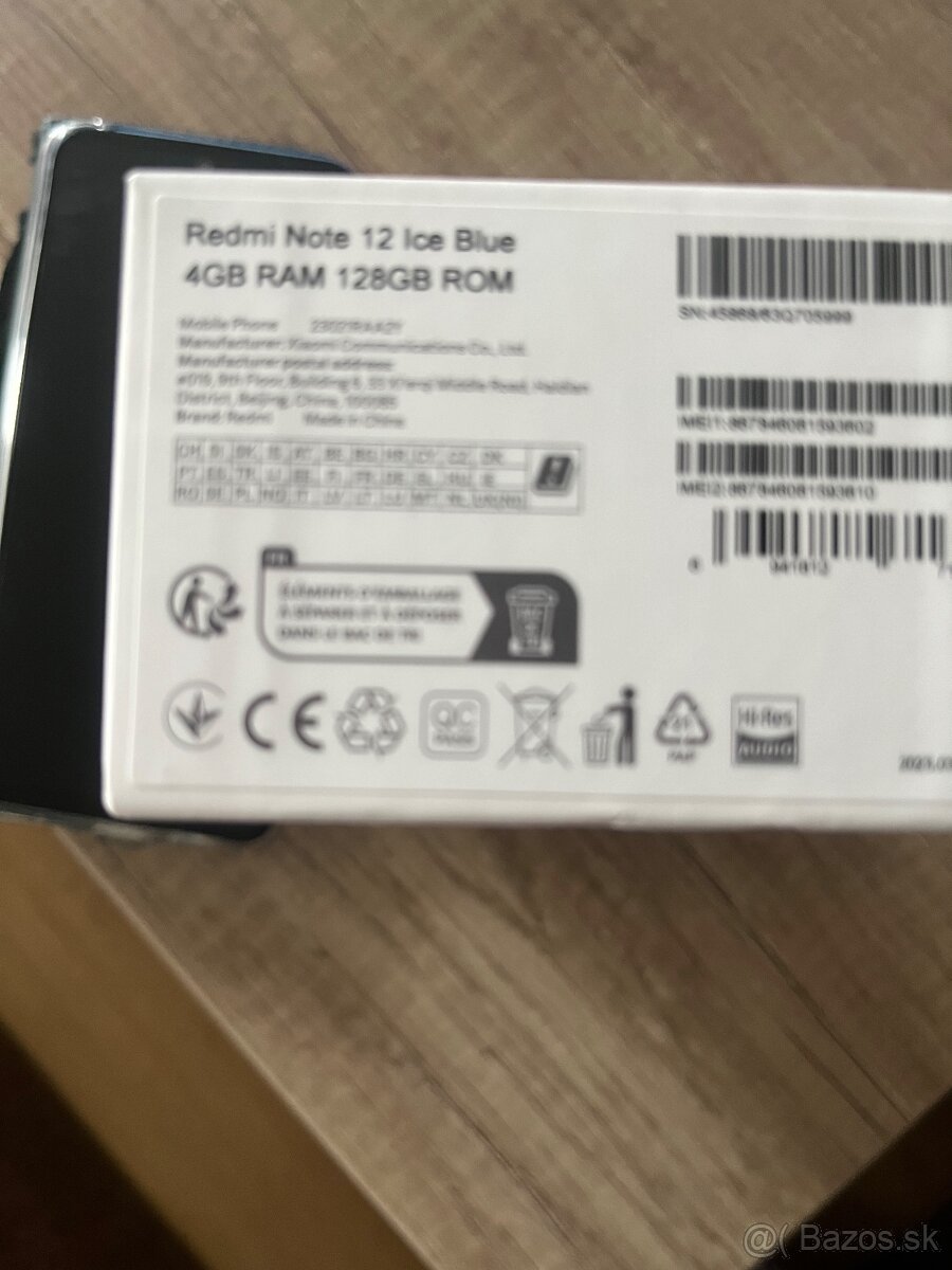 Xiaomi Redmi Note 12 Ice blue - 2