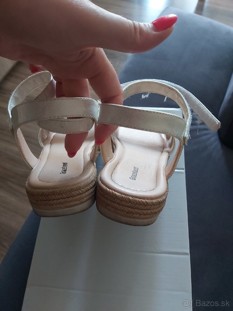 Dievcenske sandale Greceland vel.38 - 2