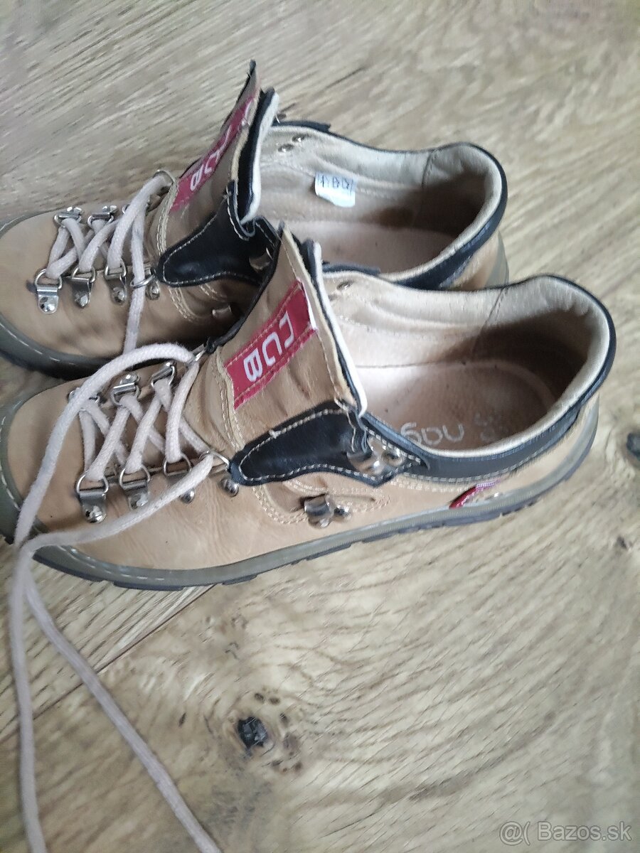 Predám kožené turistické topánky Nagaba - 2