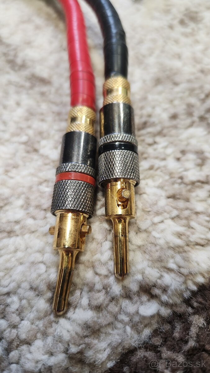 Predám reproduktorový kábel QED Genesis Silver Spiral o dĺžk - 2