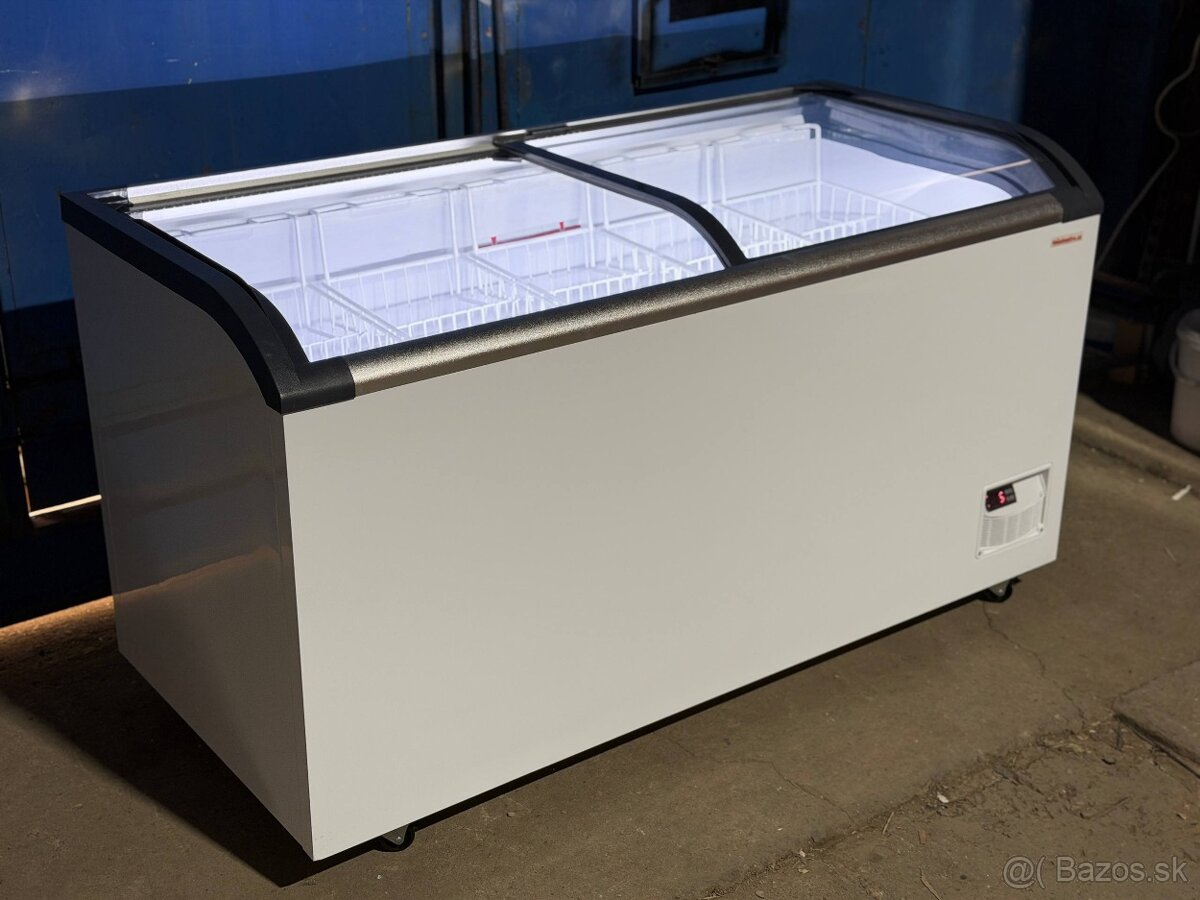 Pultový mrazák 500L 1500×675×850 mm - 2