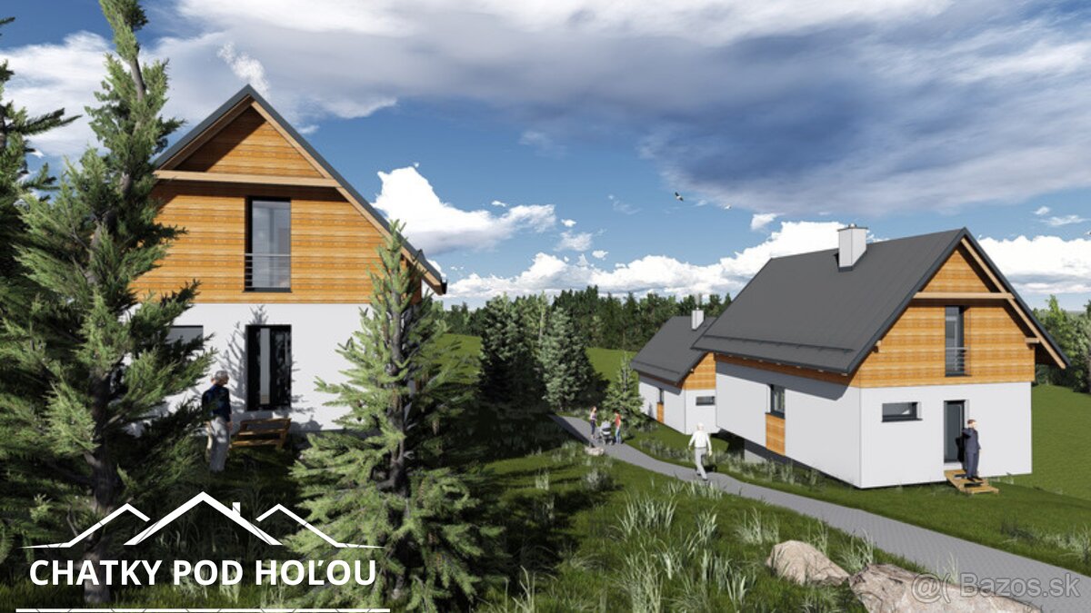 Chatky pod Hoľou – moderné bývanie v srdci Oravy - 2
