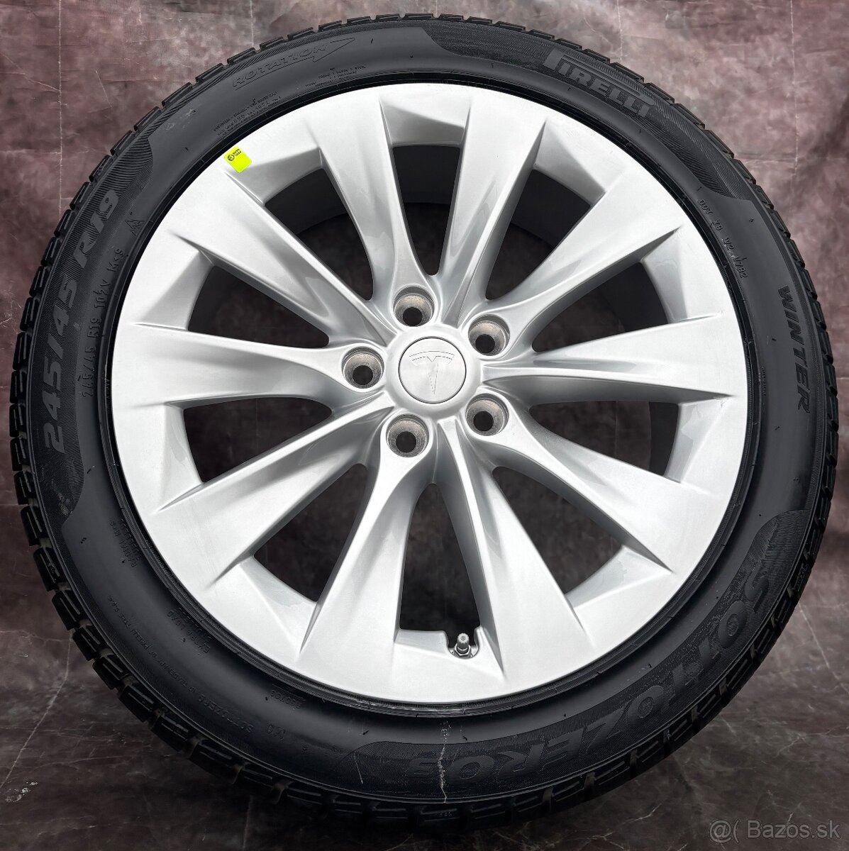 Originální Alu kola Tesla Model S 245/45/19 nepoužité - 2