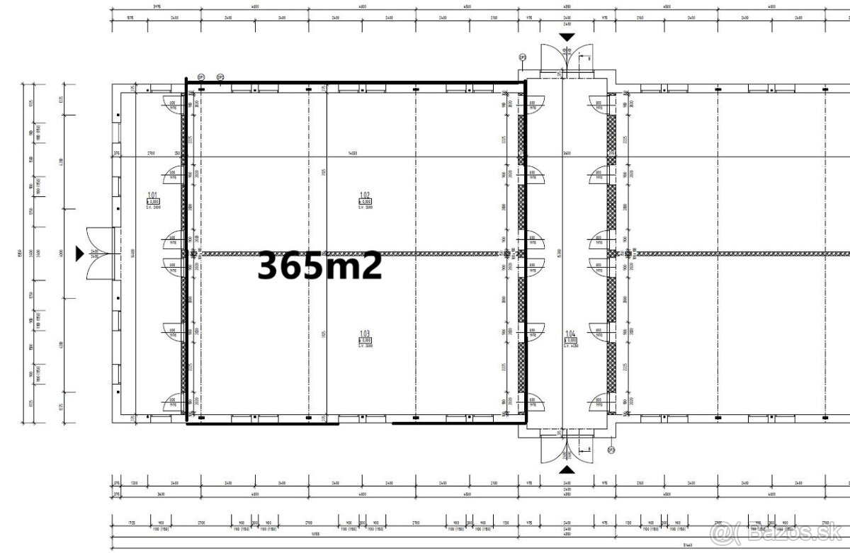 Ponúkam na prenájom skladový-prevádzkový priestor - 2