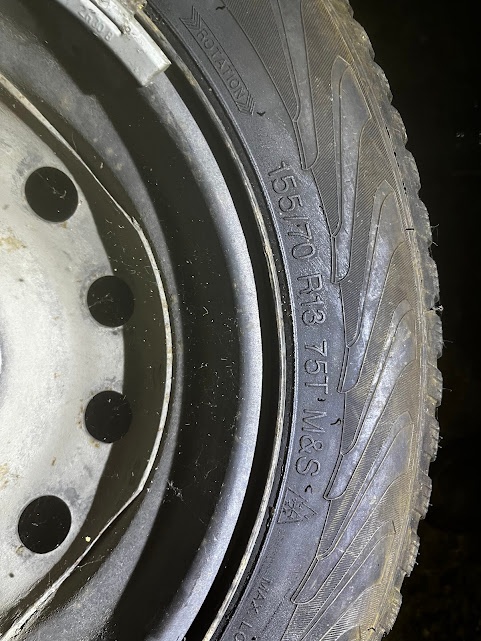 Pneu 155/70 R 13 zimné - 2