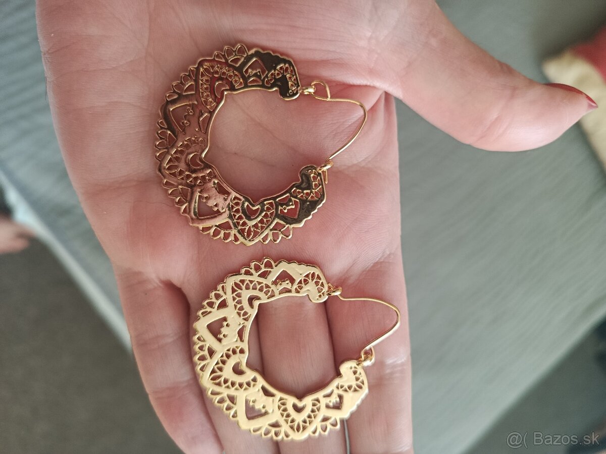 Náušnice väčšie nove - 2