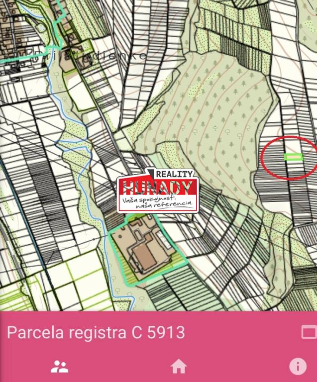 (1.173 m²) POĽNOHOSPODÁRSKY POZEMOK - 2