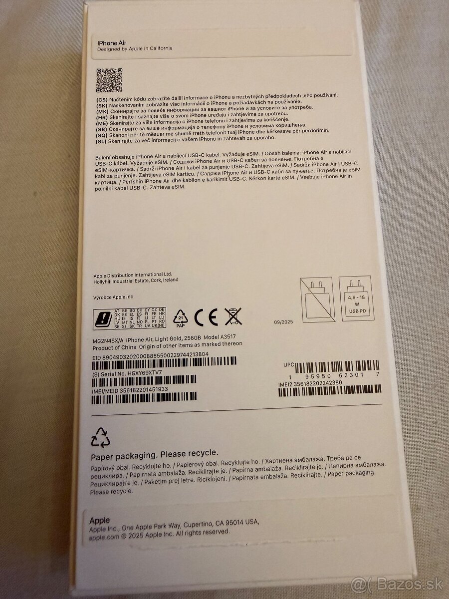 Iphone Air 256gb gold - 2