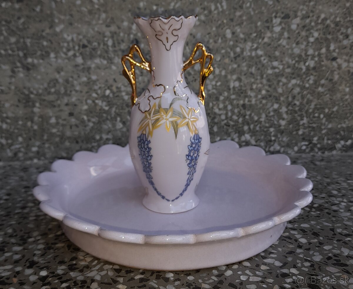 Ružový porcelán -značený - 2