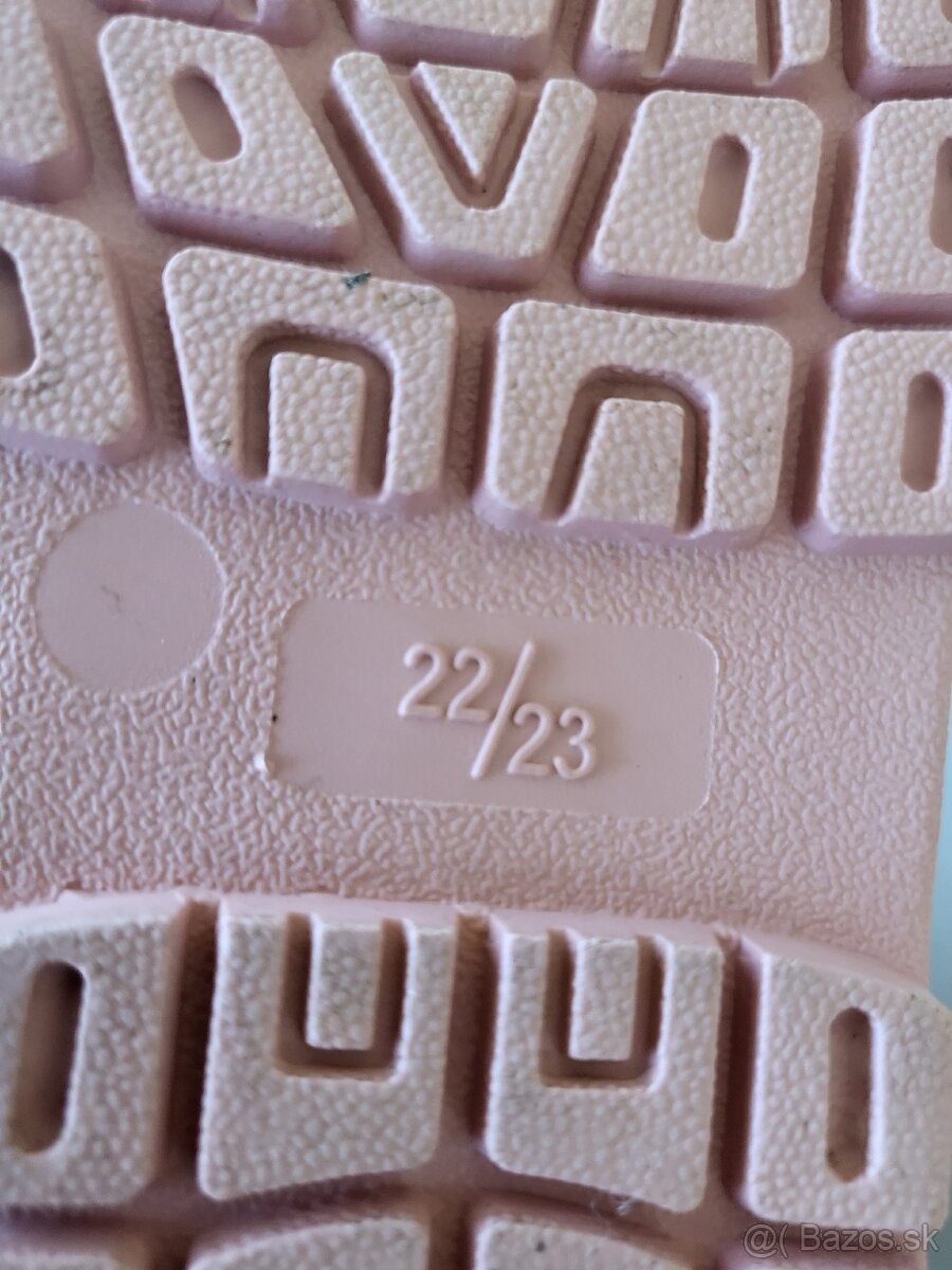 Dievcenske gumene cizmy Tchibo 22/23 - 2