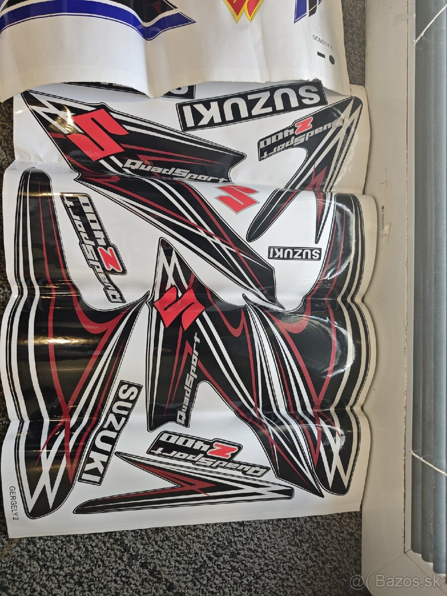 Suzuki LTZ 400 Original nalepky - 2