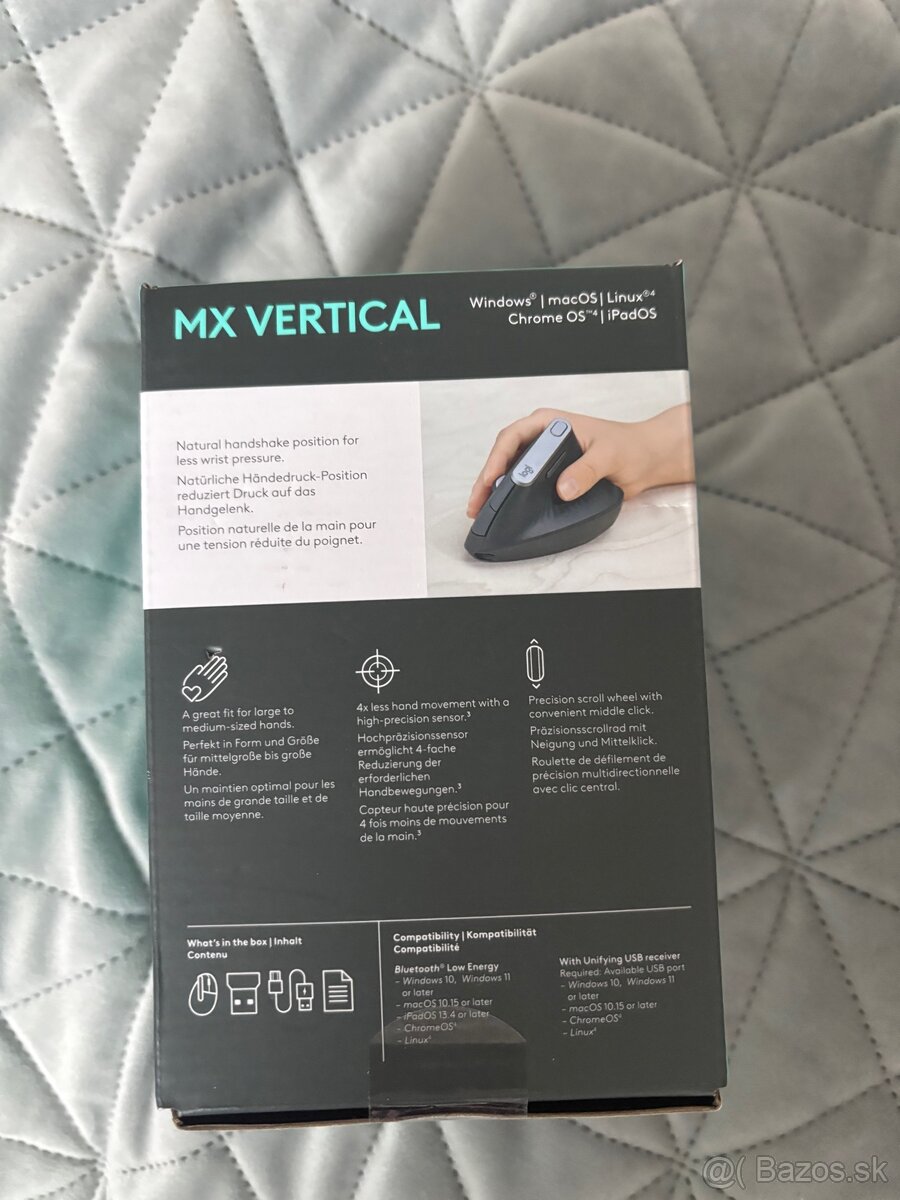 Bluetooth Vertikalna Opticka Mys - NOVE - 2