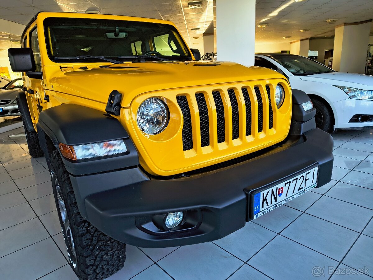 Jeep Wrangler Unlimited 1. Majiteľ 147kw