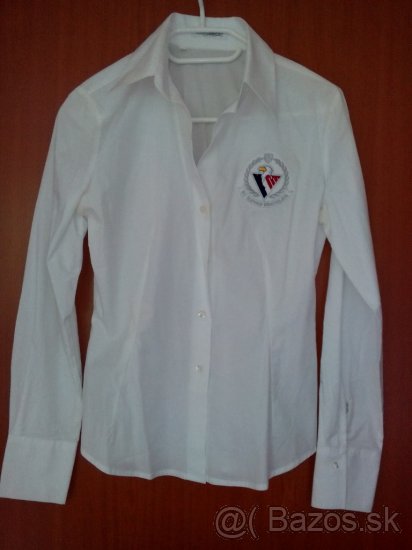 HC SLOVAN biela bluzka velkost S - 2