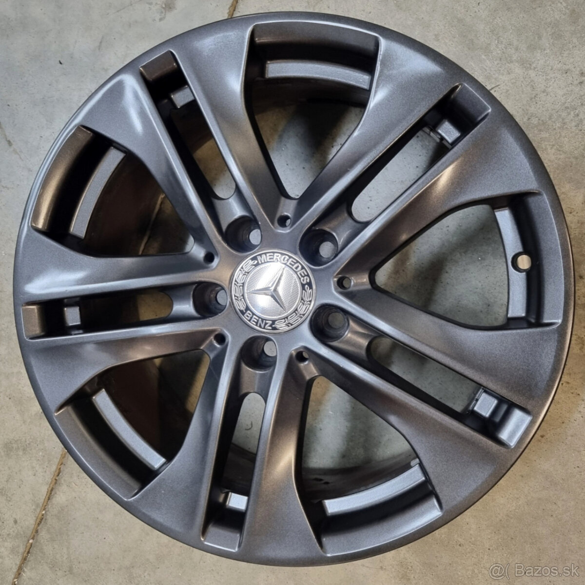Hliníkové Mercedes disky 5x112 R17 7,5J ET47 - 2