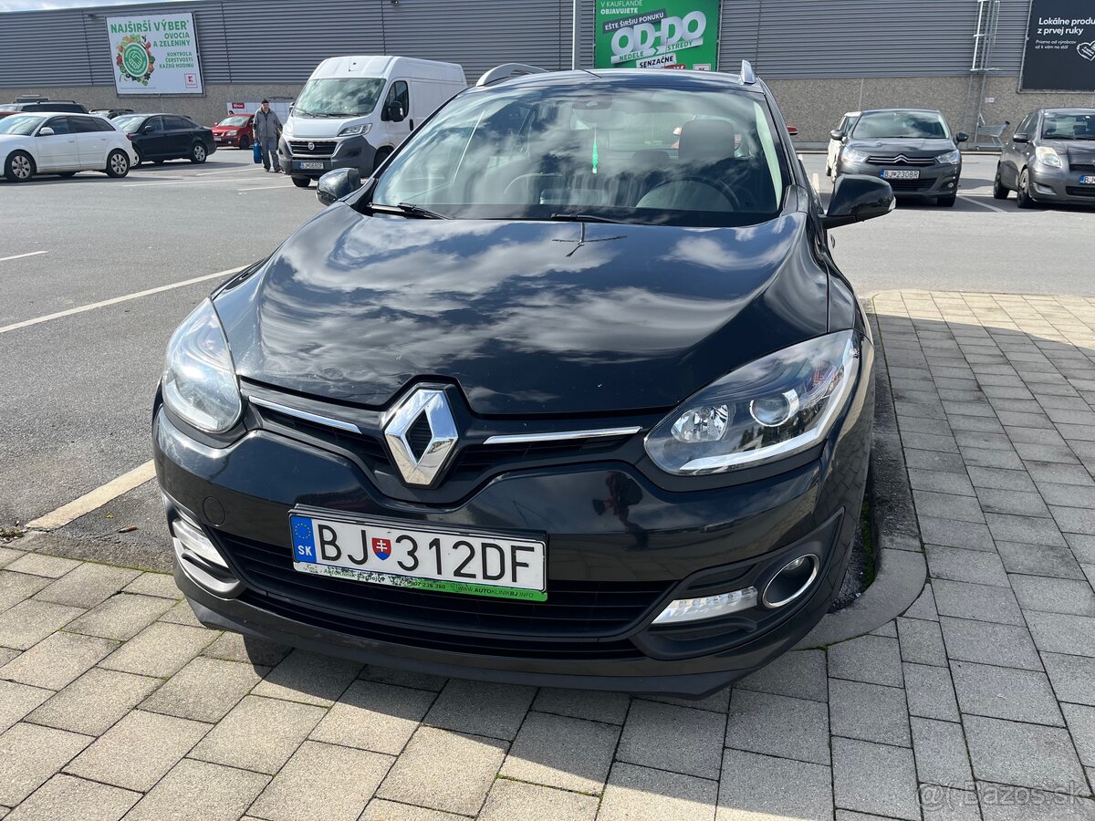 Renault Megane 1.5 diesel 81kw automat 245000 km 2015 - 2
