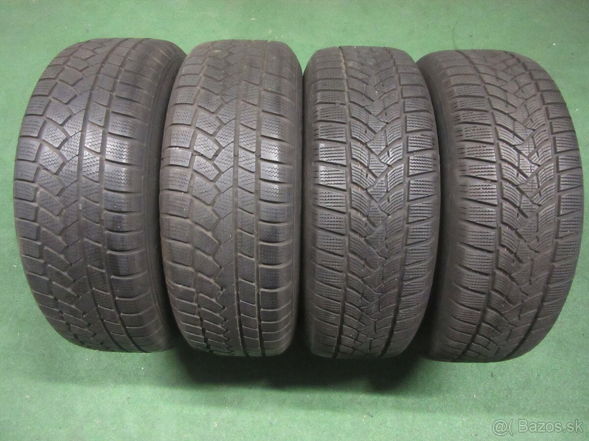 R17 zimná sada VOLVO rozteč 5x108 235/65R17 dunlop+conti - 2