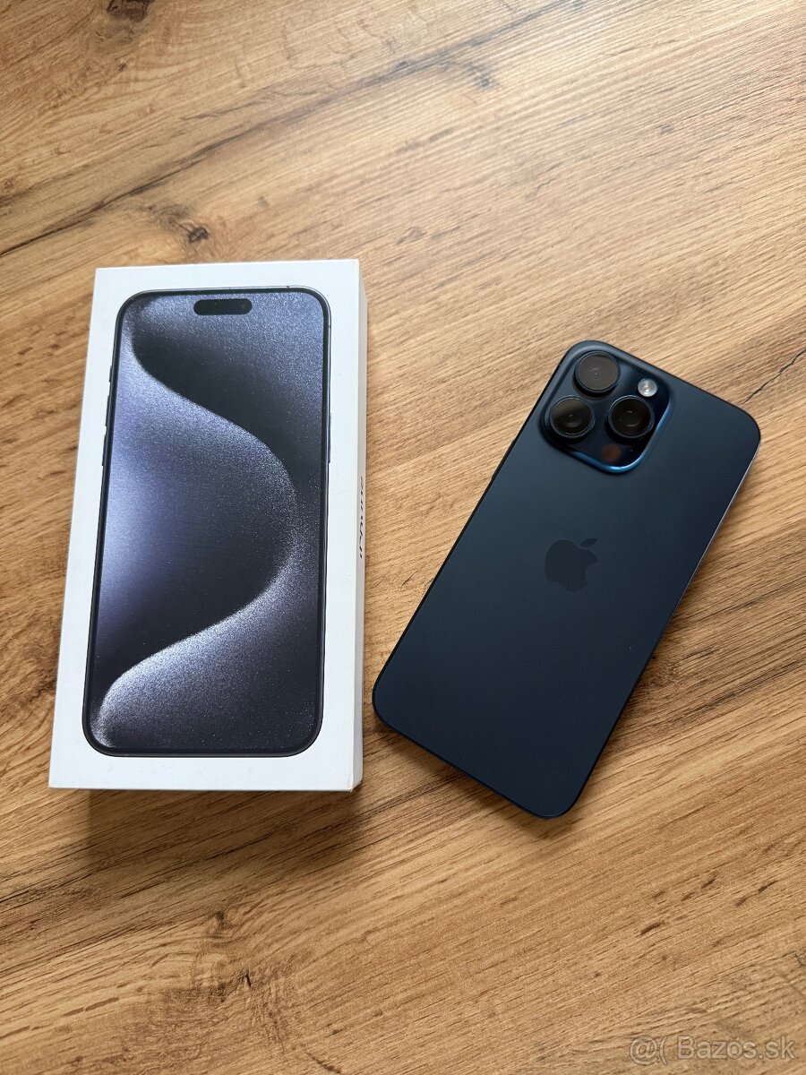 iPhone 15 Pro Max Blue Titanium 256GB - 2