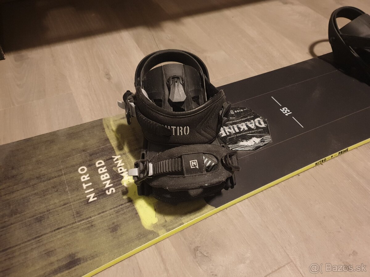 Snowboard Nitro Prime toxic + vyazanie - 2