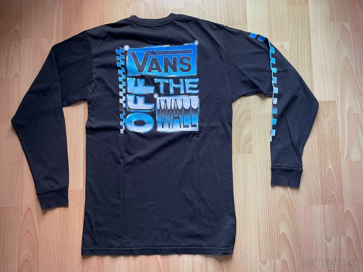 Vans tričko M - čierne - 2