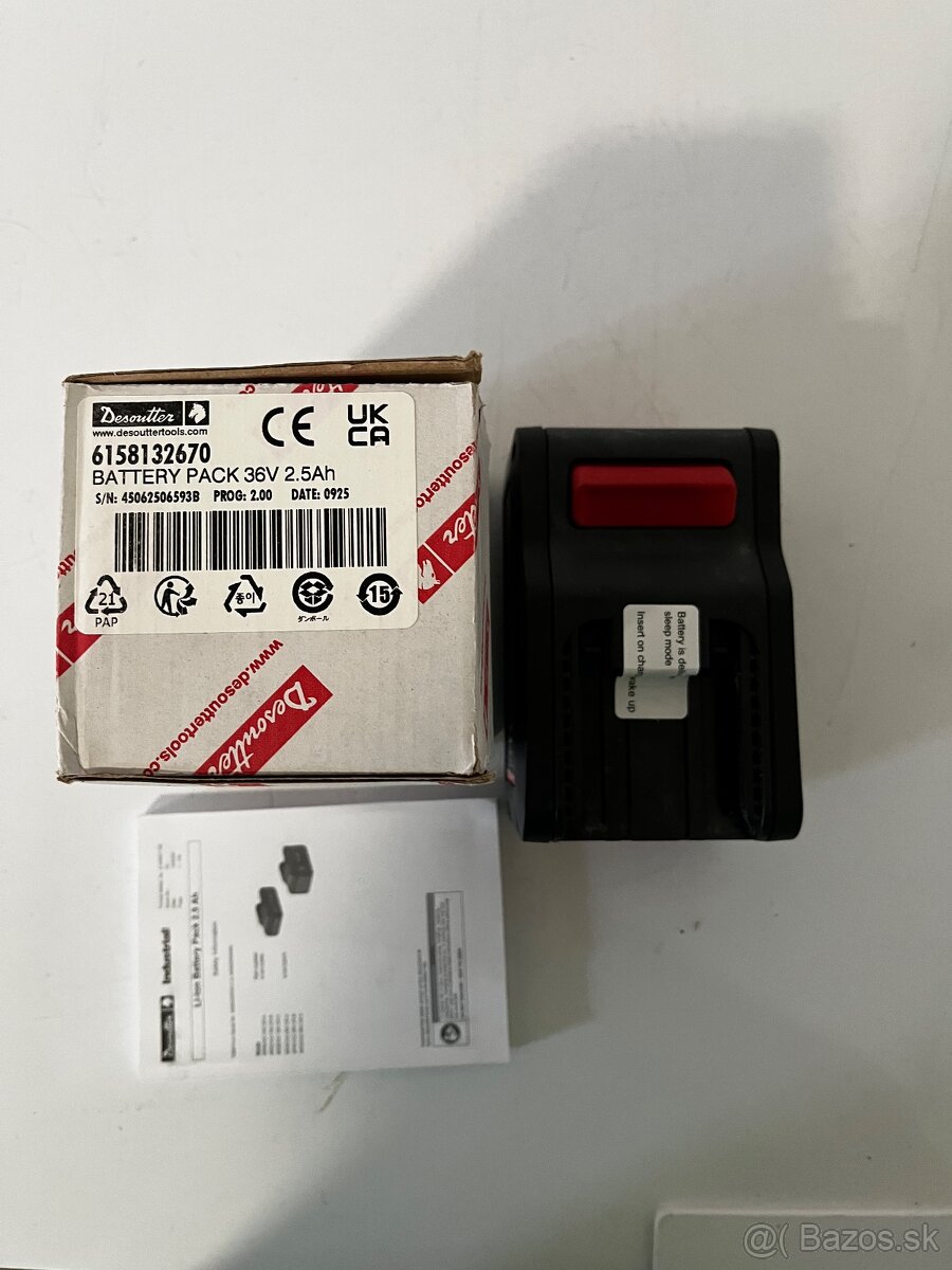Akumulator / bateria Desoutter - 2