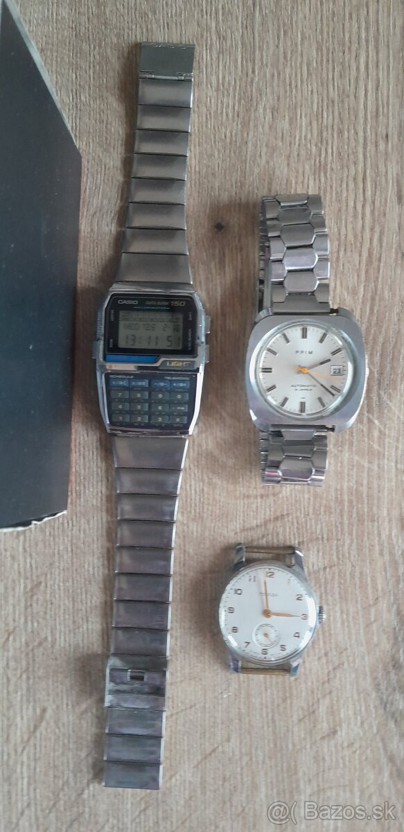 Retro hodinky, casio tissot, prim, pabeda - 2