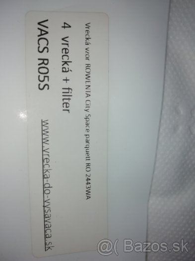 Predam sacky do vysavaca ROWENTA RO 2443WA - 2