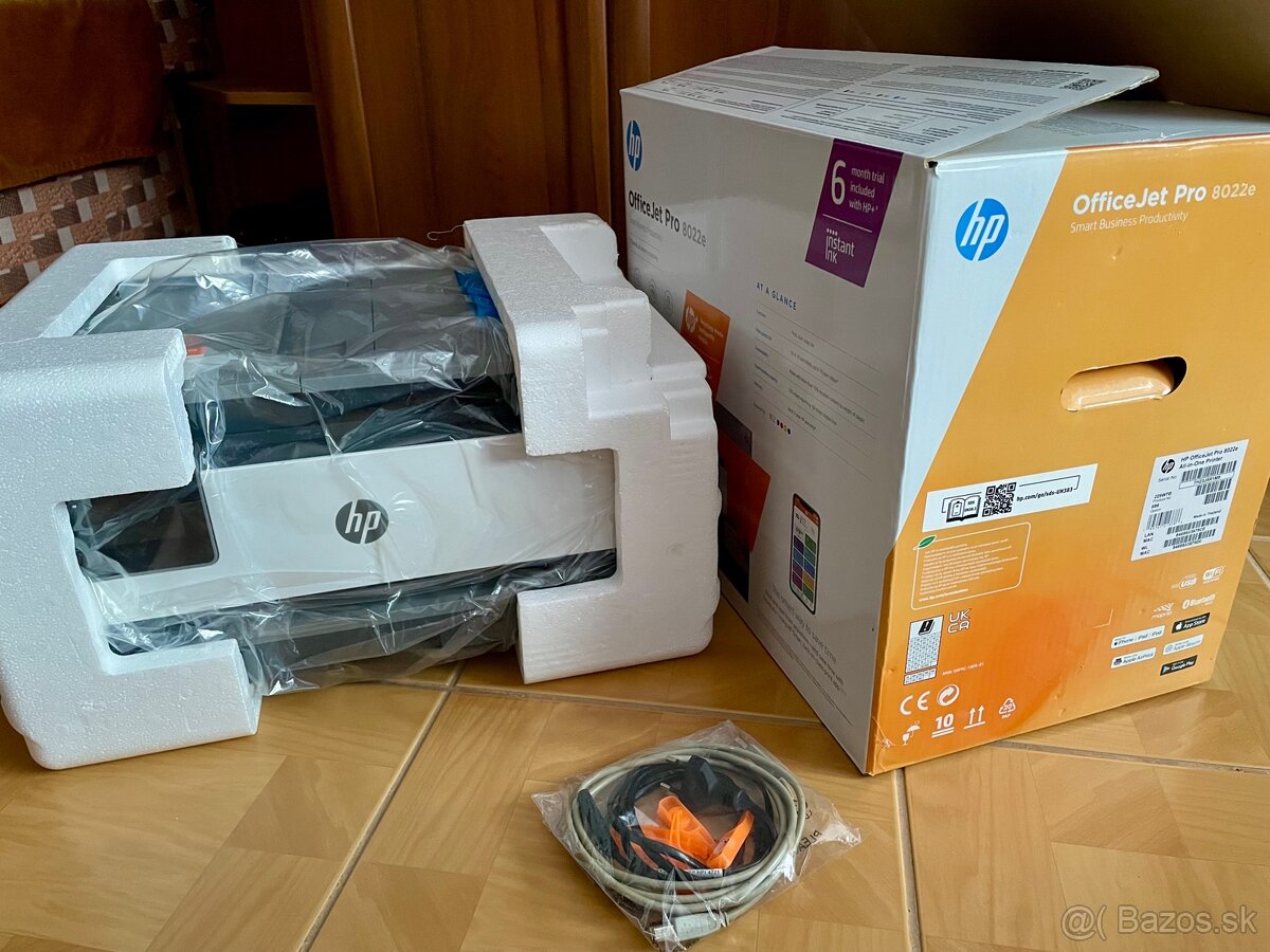 Multifunkčná tlačiareň HP OfficeJet Pro 8022e + 3x cartridge - 2