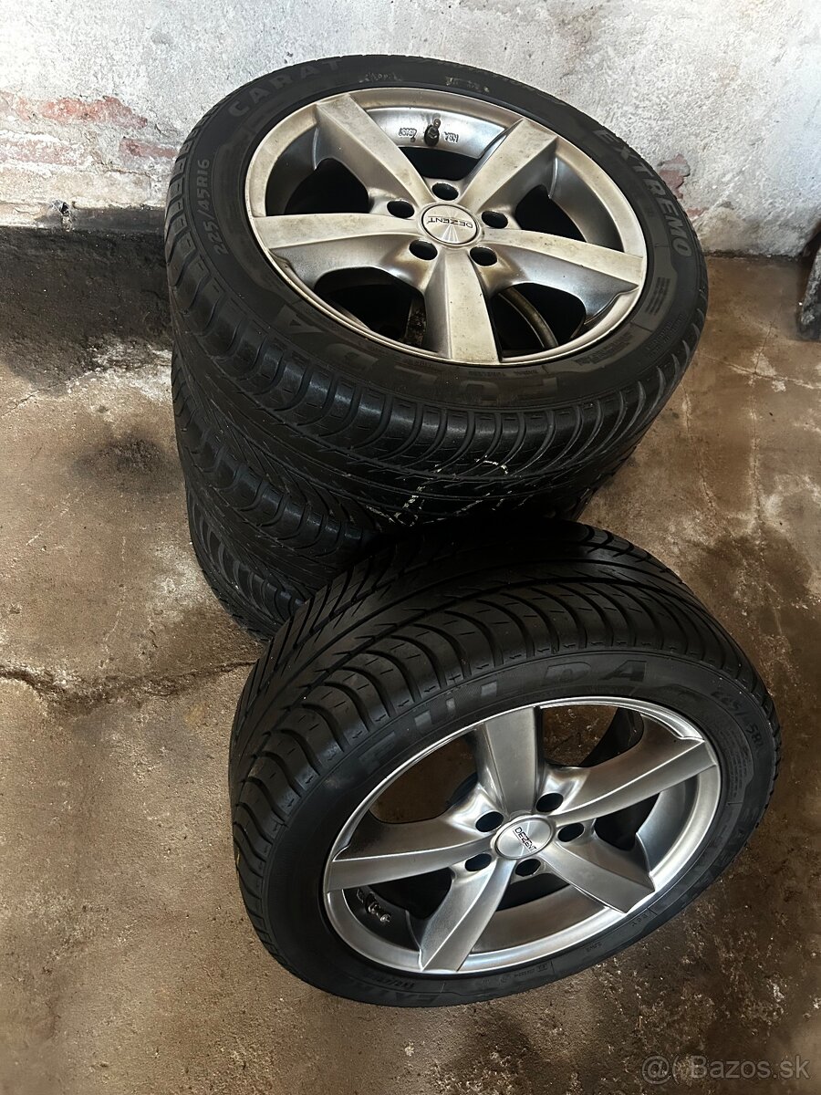 ALU LETNA SADA 5x112 R16 DEZENT - 2