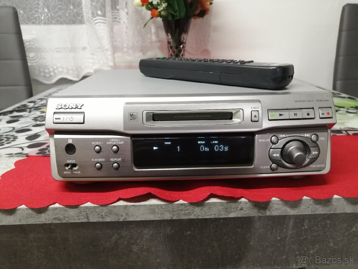 Sony minidisk rekordér - 2