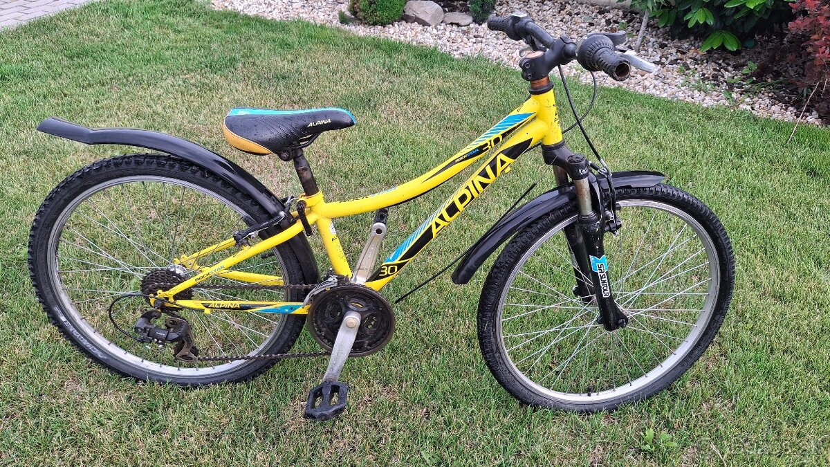 Predám detský bicykel Alpina - 2