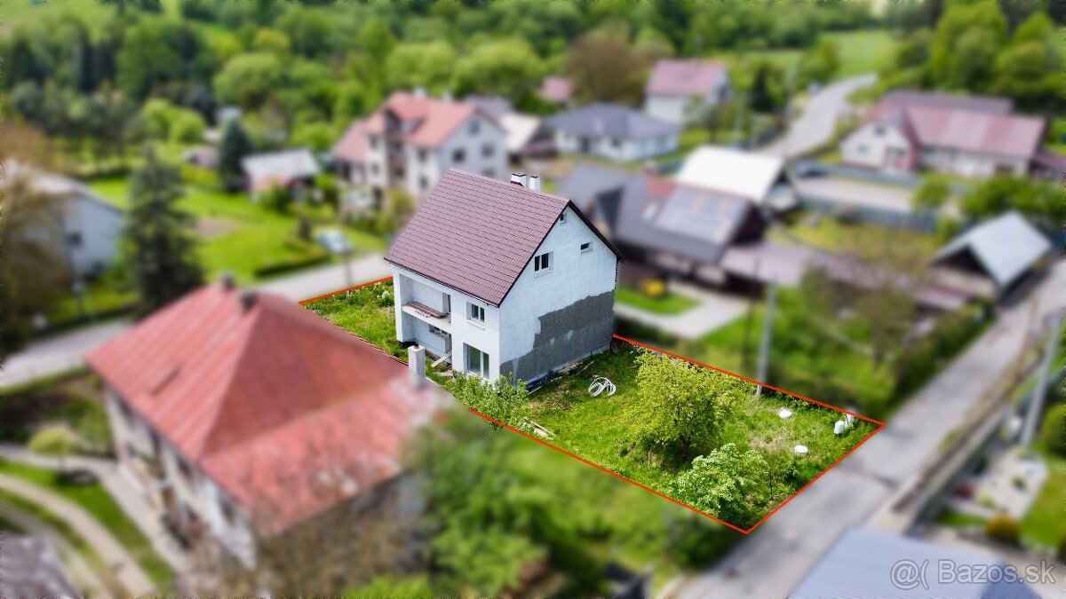 Rozostavaný rodinný dom v obci Nižná Polianka, Bardejov - 2