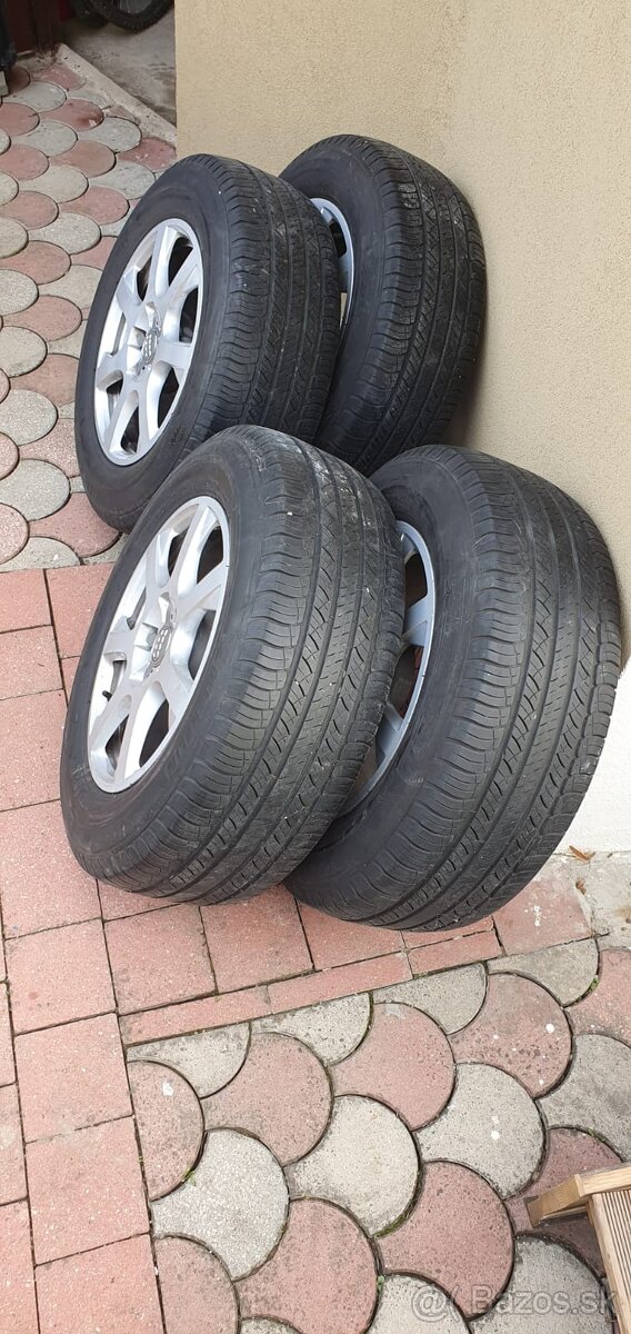 Disky AUDI R17 + pneu 4x - 2