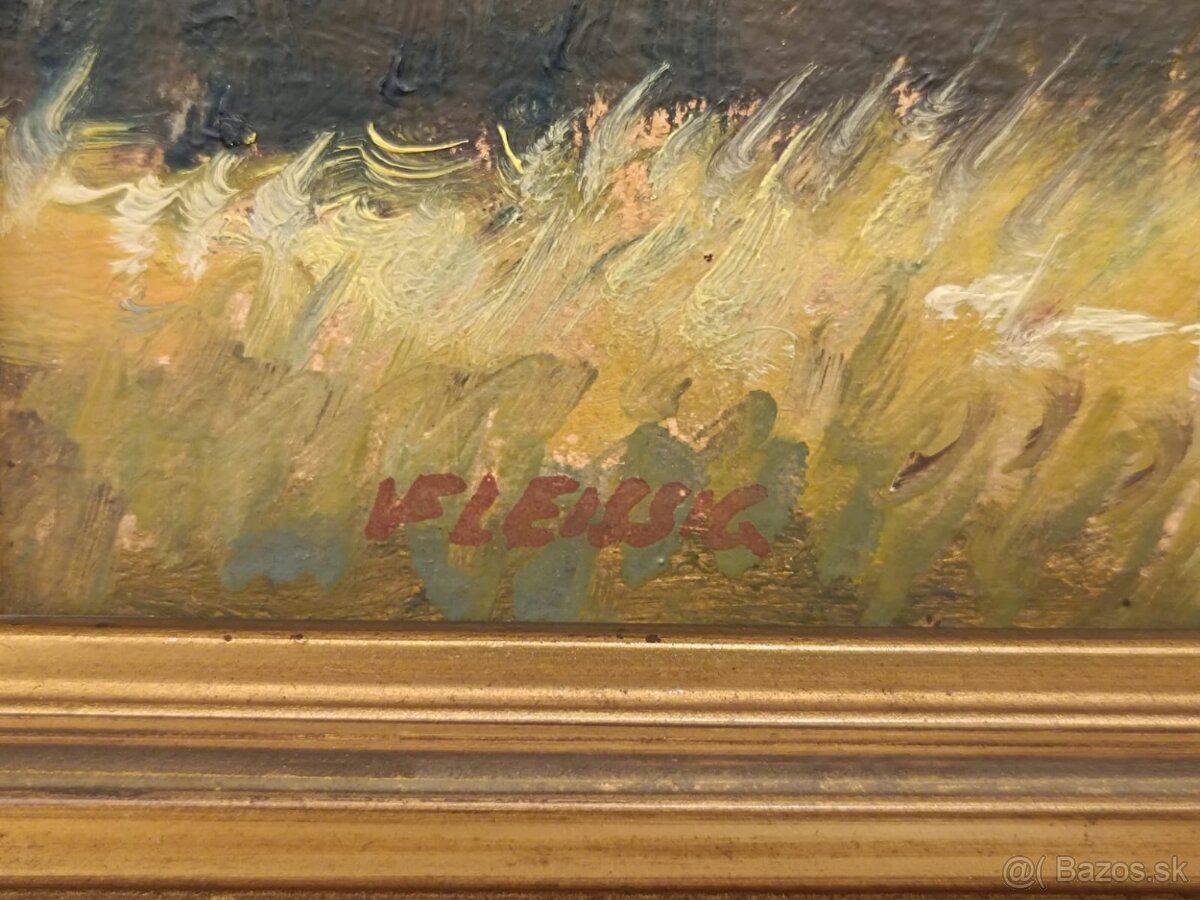 Obraz Vítězslav Fleissig, Vysoké Tatry, olej 31x42 - 2