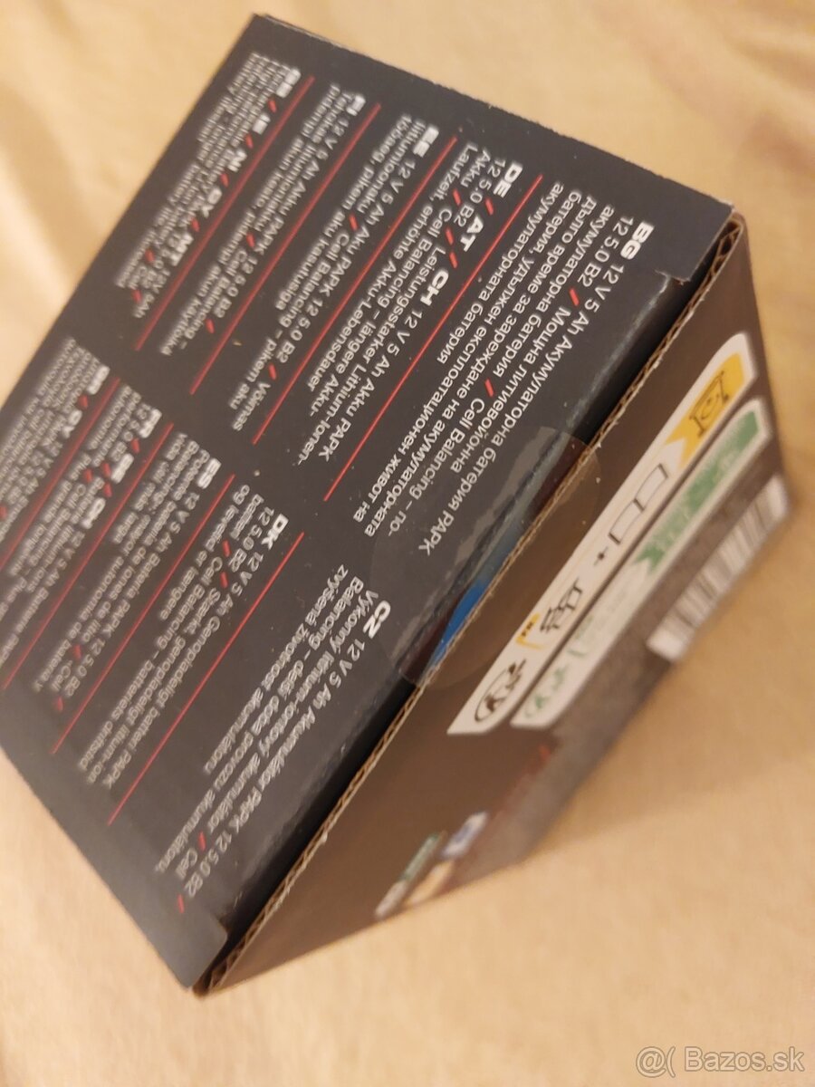 Nový Parkside Akumulátor 12 V/5 Ah PAPK 12 5.0 B2 - 2