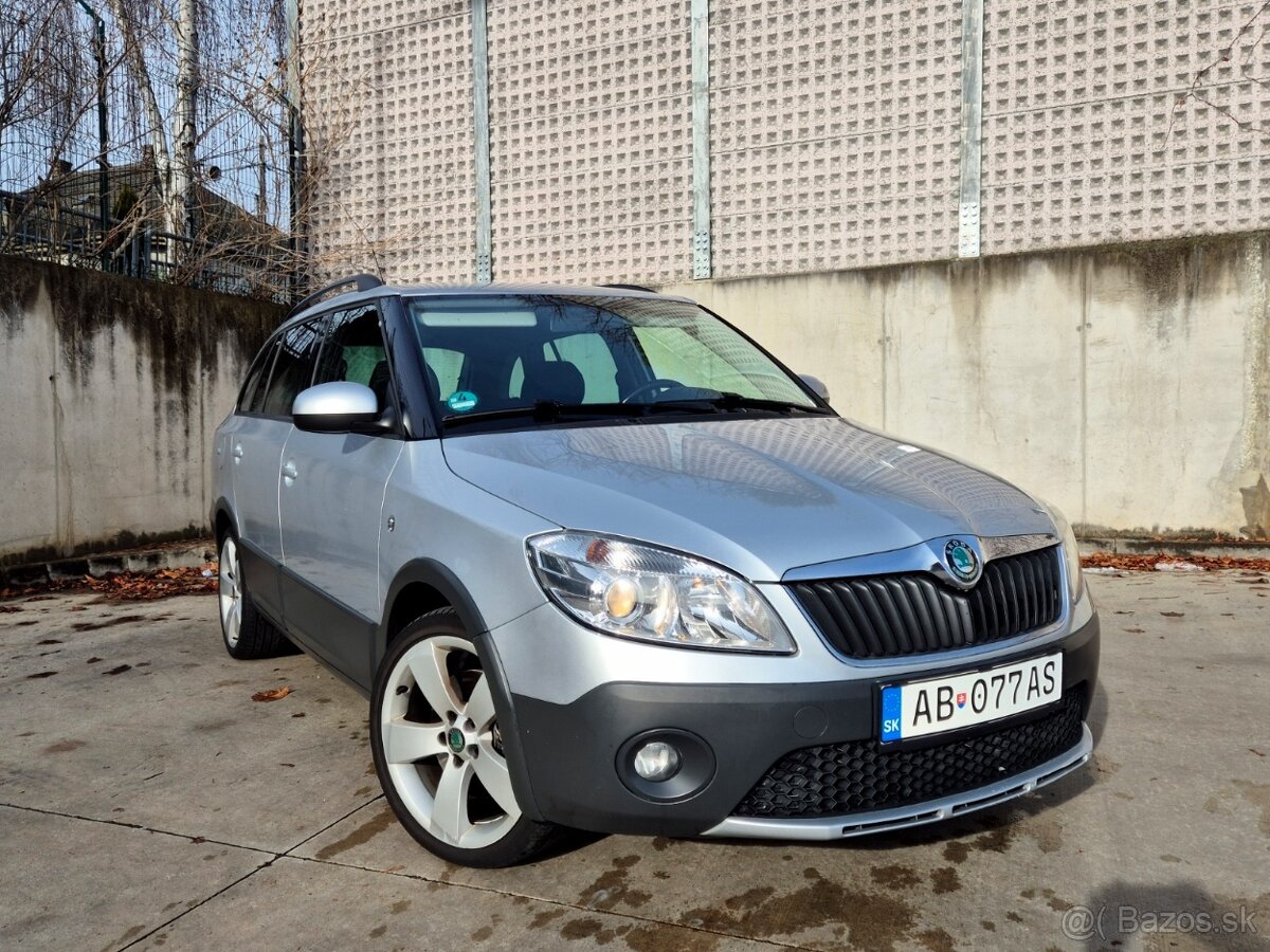 ⚠️ŠKODA FABIA 1.6 TDI SCOUT - TOP STAV - 2